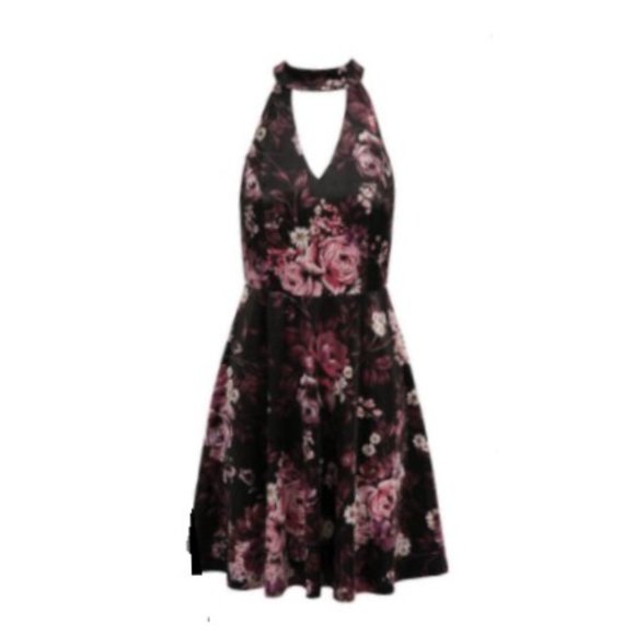 Halter Dress Fit & Flare XS - Picture 1 of 8